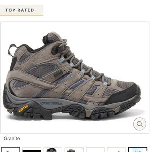 Moab 2 Waterproof Hiking Boots 9W, never worn